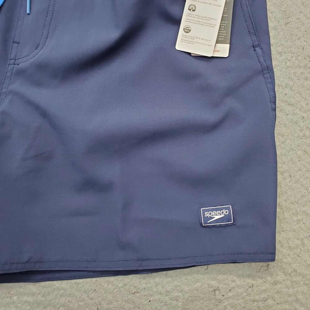 Speedo Hydro Square Leg Volley Swim Trunk Shorts Mens XXL Multi Surf Water Polo - Picture 9 of 9